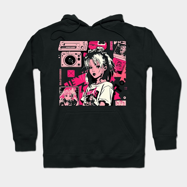 Vaporwave Hoodie by JayD World